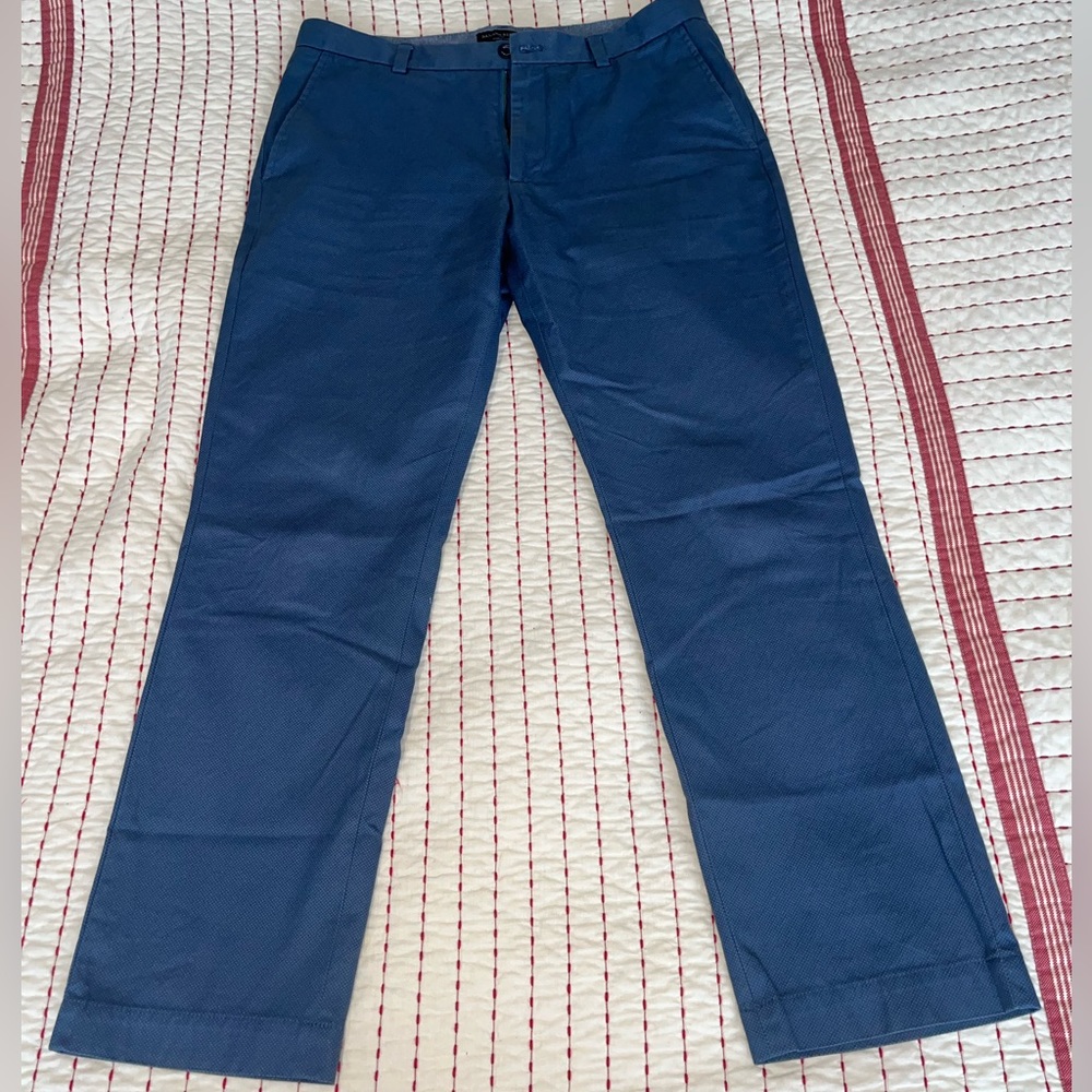 Banana Republic Men’s Aiden Chino 33x30 Blue